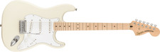 Fender Squier  Affinity Series™ Stratocaster®, Maple Fingerboard,Olympic White