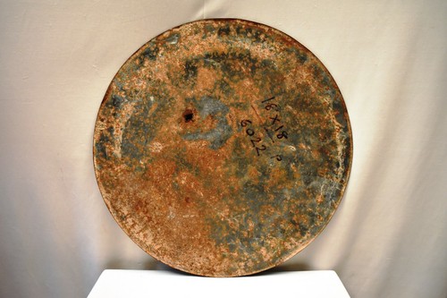 Vintage Porcelain Enamel Sign Board National Ekco Authorised Dealer Round Shape" - Picture 4 of 4