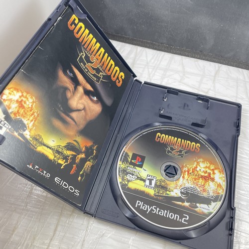 Commandos 2 Men Of Courage PS2 Sony Playstation 2 Game Complete With Manual - Picture 2 of 6