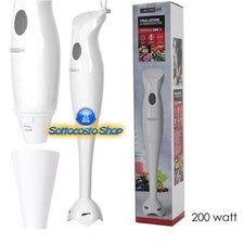 FRULLATORE PROFESSIONALE EMULSIONATORE AD IMMERSIONE 200W LAME IN ACCIAIO