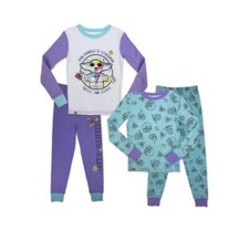 Lego Star Wars Baby Yoda Girls 4 Pc Pajama Set Size: 4