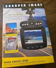 Sharper Image 270 deg. HD Video Dashboard Camera New