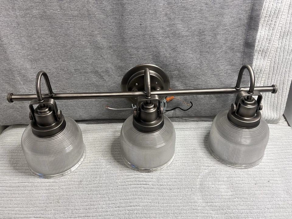 Progress Lighting Archie 3-Light Bath Vanity Light - Venetian Bronze - Image 2 of 4