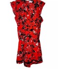 Karina Grimaldi Red Print (X) Fantasia Romper  XS Style 6533 — photo 2