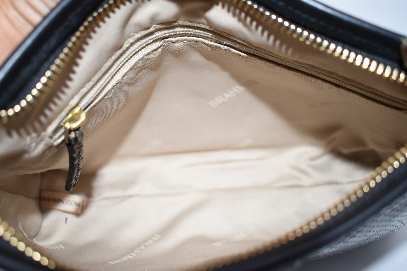 Brahmin Lorelei Python Embossed Leather in "Coffe… - image 9