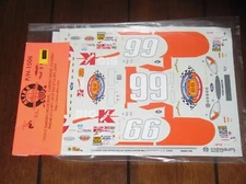 Slixx NASCAR 1506 66 Route Big Kmart Darrell Waltrip Waterslide Decals 1/24 Ford