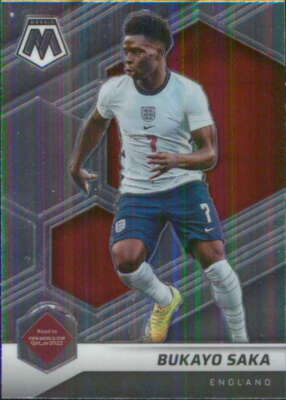 BUKAYO SAKA 2021-22 Panini Mosaic FIFA Road to World Cup #40