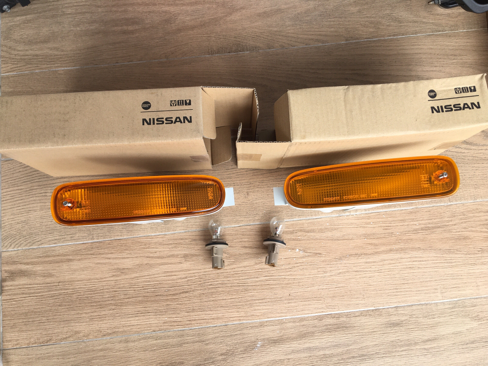 NEW NAVAN Jdm Amber Indicator S14 200sx 240sx Oem Zenki Turn Signal