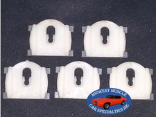 Nos Cadillac Oldsmobile Pontiac Vinyl Soft Top Roof Molding Trim Clips 5pcs Ok