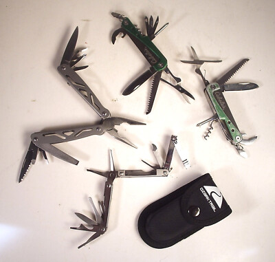Ozark Trail With Sheath Cabela's Winchester Multi Tools Knives Camping Hiking