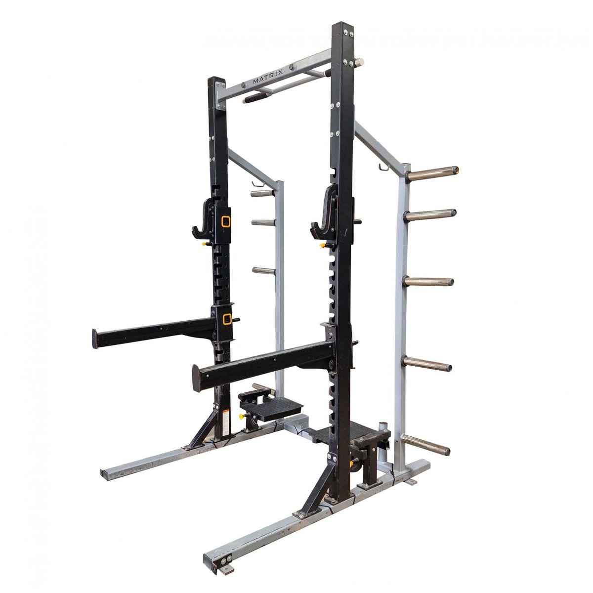 Powerlifting Cybex Deadlift Platform Cybex Half Rack Feet Nautilus