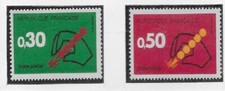 1972 code postal paire   N° 1719  1720  - timbre neuf **