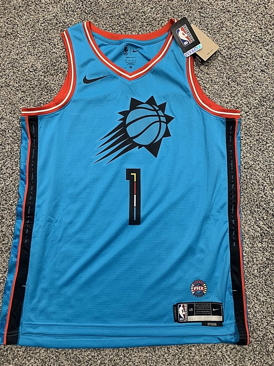 Phoenix Suns 2022-23 City Edition uniform Basketball NBA Jersey