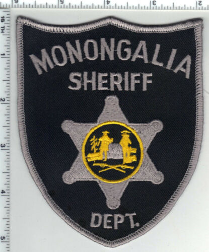 Monongalia Sheriff Dept. (West Virginia) 2nd Issue Silver Thread Shoulder Patch  - Picture 1 of 1