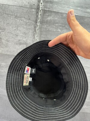 Stussy x Our Legacy Recycled Twill Bucket Hat 'Black' | eBay