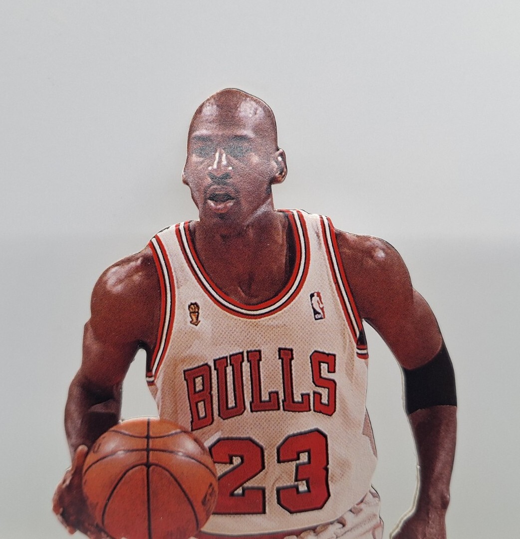 1997-98 Upper Deck Stand-Ups Michael Jordan #4/6 4th NBA