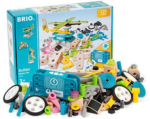 BRIO - Set a motore Brio Builder, BRIO World Ferrovie, Giochi per (q3Q)