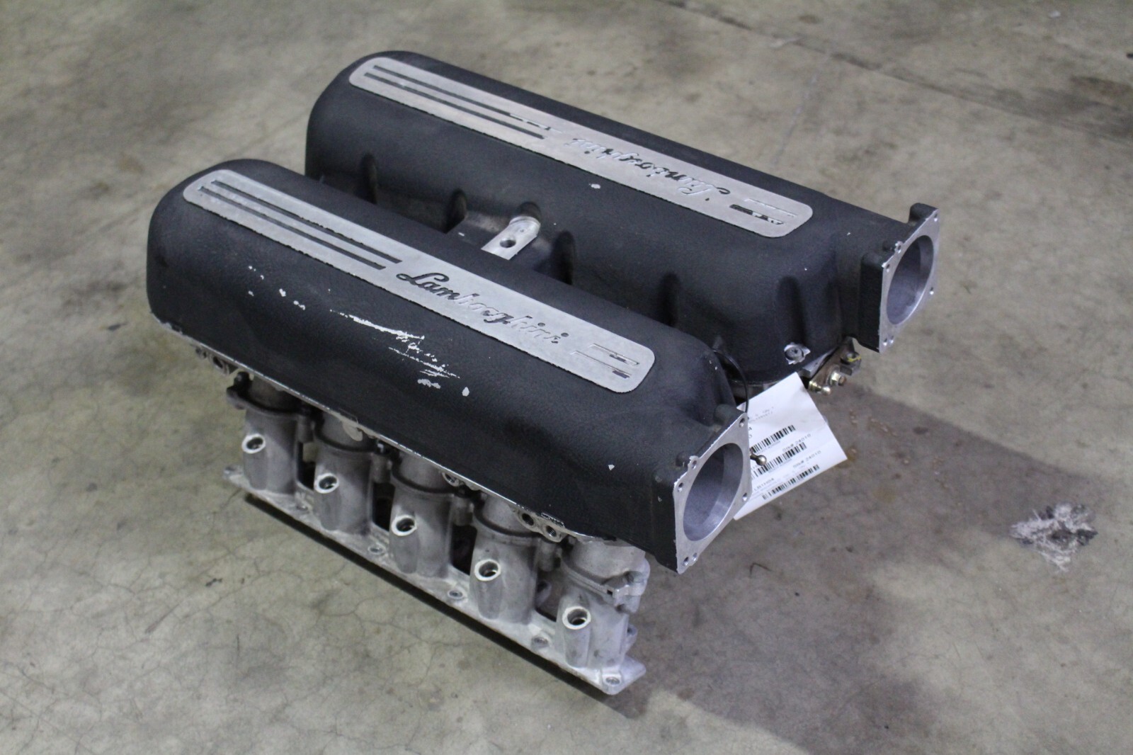 Lamborghini Gallardo, Intake Manifold, Complete, Scratches, Used, P/N 07L133151J