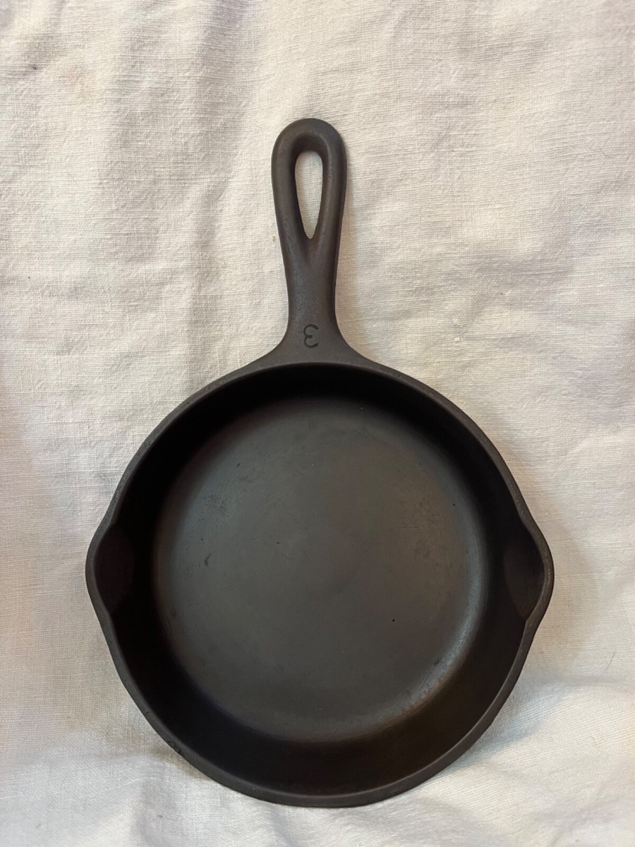 Vintage Wagner Ware 1053 I No 3 Cast Iron Skillet Sidney 6.5