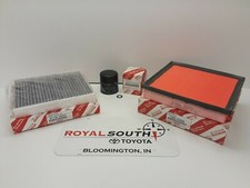 Toyota Rav4 2019-2020 4 Cyl Oil, Engine Air, & Cabin Air Filter Kit Genuine OEM