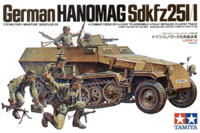 German Hanomag 251/1 1:35 TA35020 tamiya modellismo
