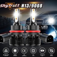 For Toyota Corolla 1998-2000 2X H4 9003 Front LED Headlight Bulbs-High-Low Beam
