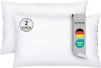 Komfortec Kopfkissen 50X75 Cm 2Er Set, Oeko-Tex Zertifiziert Kissen Mit 800G