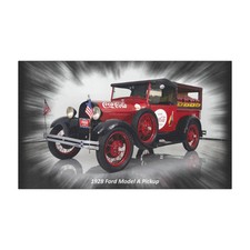 Car Magnet Of 1928 Ford Model A Pickup Car Magnet Of 1928 Ford Model A Pickup