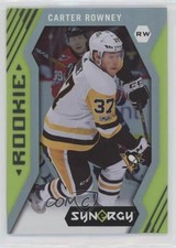 2017-18 Upper Deck Synergy Rookie Green Tier 1 Rookie Carter Rowney #51 2o7