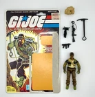 GI JOE: Alpine (1985) 100% Complete! With Backing Card! Excellent!