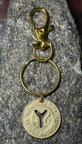 Vintage 70S, 80S, 90S New York City NYC Authority Subway Token FOB. Great Gift! - product listing photo