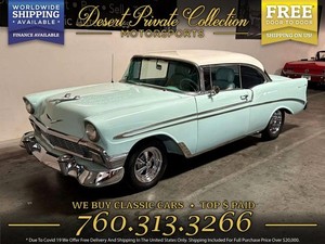 1956 Chevrolet Bel Air 6 Speed Manual 2 tone Hard Top