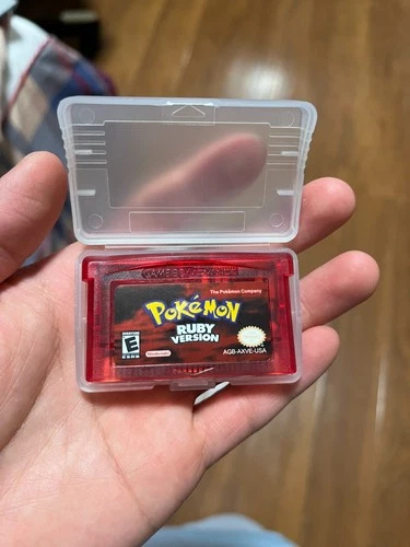 Pokemon Ruby Gameboy Advance GBA Save Tested