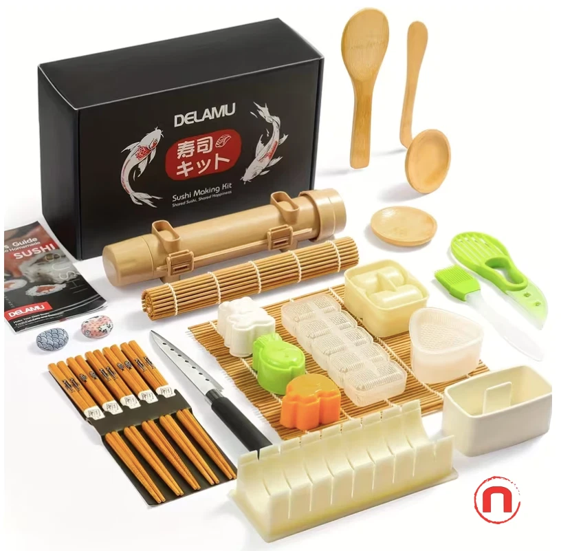 🍣✨ 7-Piece Sushi Making Kit 🍣✨
Opens in a new window or tab