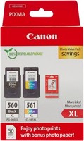 Canon Tinte & Papier Multipack - PG-560XL/CL-561XL Drucker Tintenpatronen