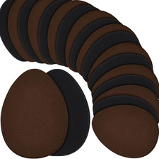 36 Pcs Suede Soles for Dance Shoes Non Slip Shoe Pads on Bottom of High Heeled S