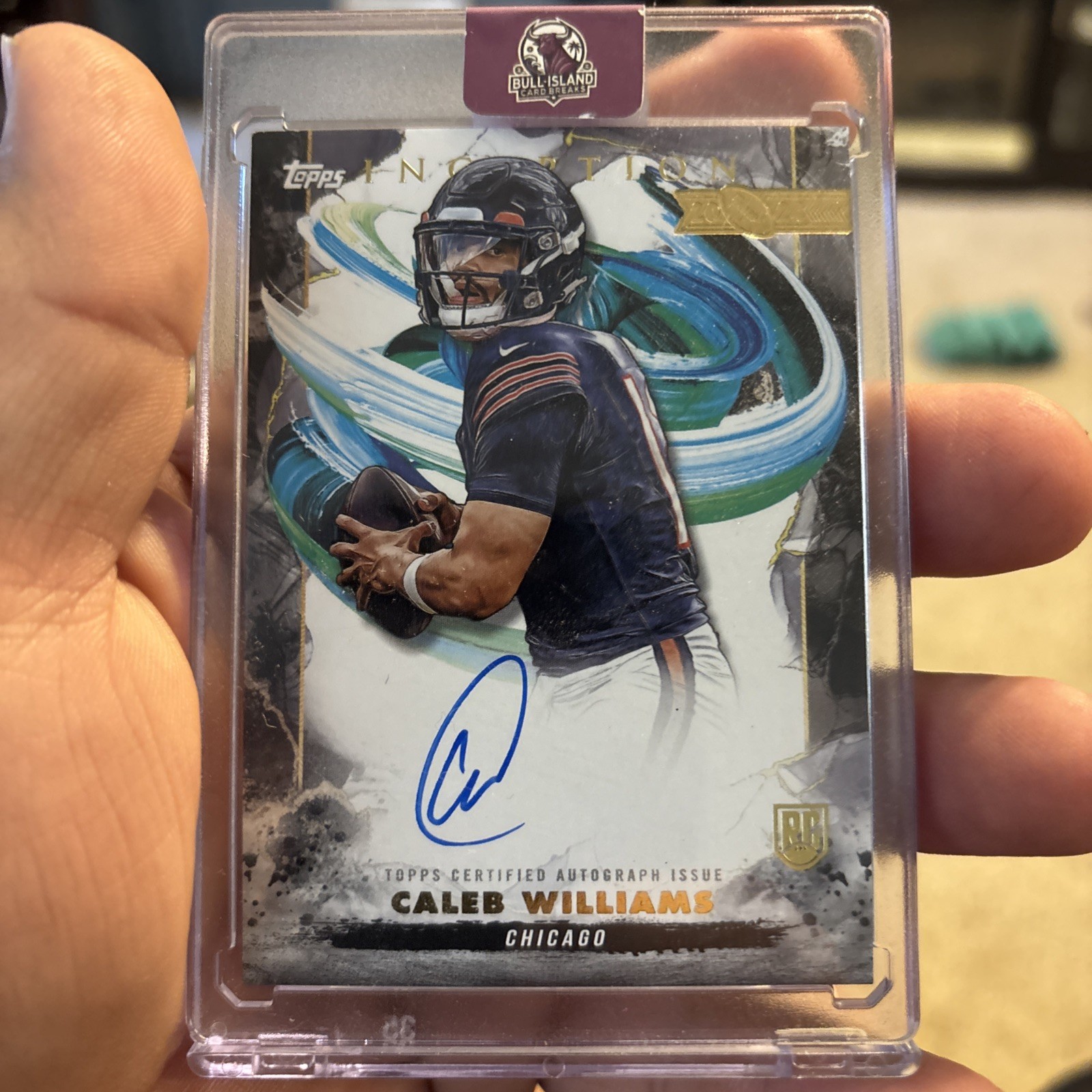 2024 Topps Inception - Rookie Autographs Caleb Williams #RA-CW (AU, RC)