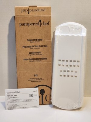 Pampered Chef Veggie Strip Maker #1145   New in the Box