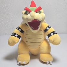 Build-A-Bear BOWSER King Koopa Nintendo Super Mario Bros 2018 Plush -No Sound-
