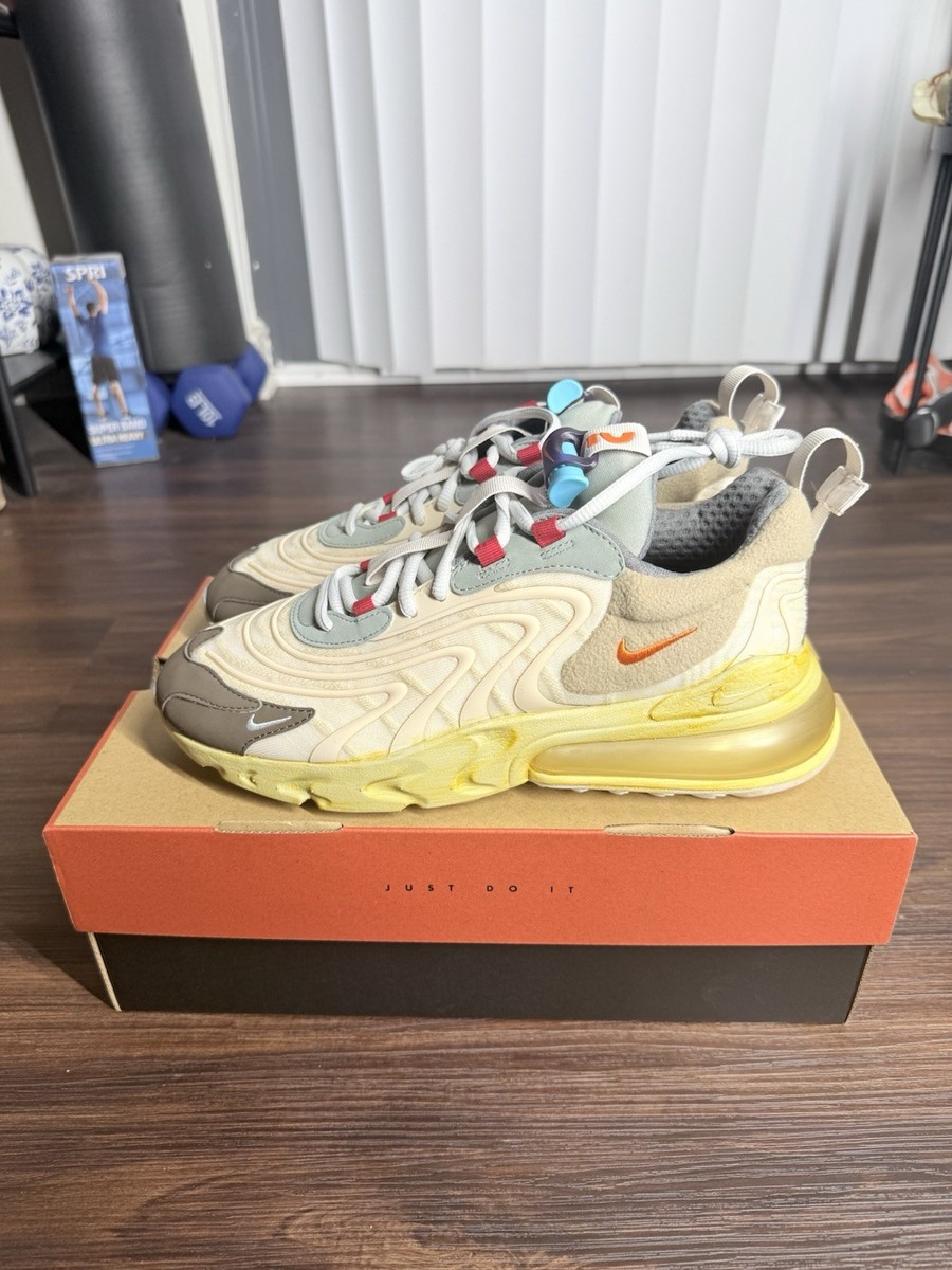 Nike Travis Scott Air Max 270 React Cactus Trails Ivory Low Top