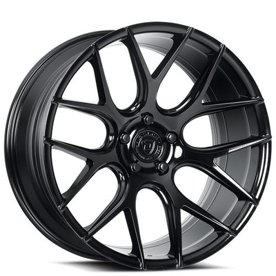 20x8.5 Dolce Performance Wheels Monza Gloss Black Rims (4pcs) A1