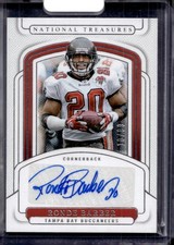 2024 Panini National Treasures #SIGS-RBR Ronde Barber Signatures #/99