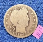 🚚⚡️🔥FREE SHIPPING 👀🔥1899 Barber Quarter Dollar 25 Cents Silver Coin 90%