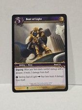 Seal Of Light World Of Warcraft TCG Heroes Of Azeroth Regular Uncommon