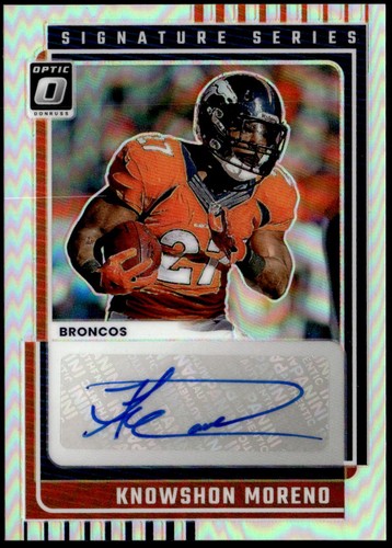 2025 Donruss Optic Knowshon Moreno Base (RAW)