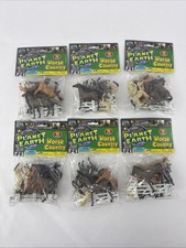 Explore Planet Earth, Horse Country, Lot of 6 - 15 Pieces Each New In Package