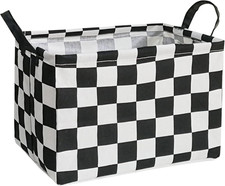 Rectangular Storage Basket Collapsible Organizer Bin Waterproof Toy Box for Orga