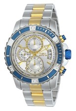 Invicta Pro Diver Chronograph Silver Dial Quartz 100M Men's Watch 23994