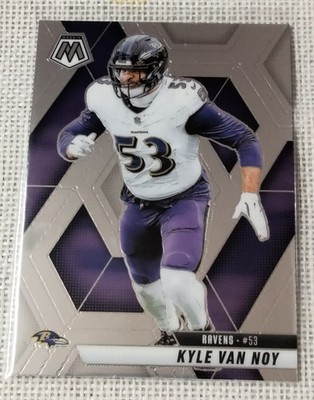 KYLE VAN NOY 2025 Panini Mosaic Football #13 Baltimore Ravens LB