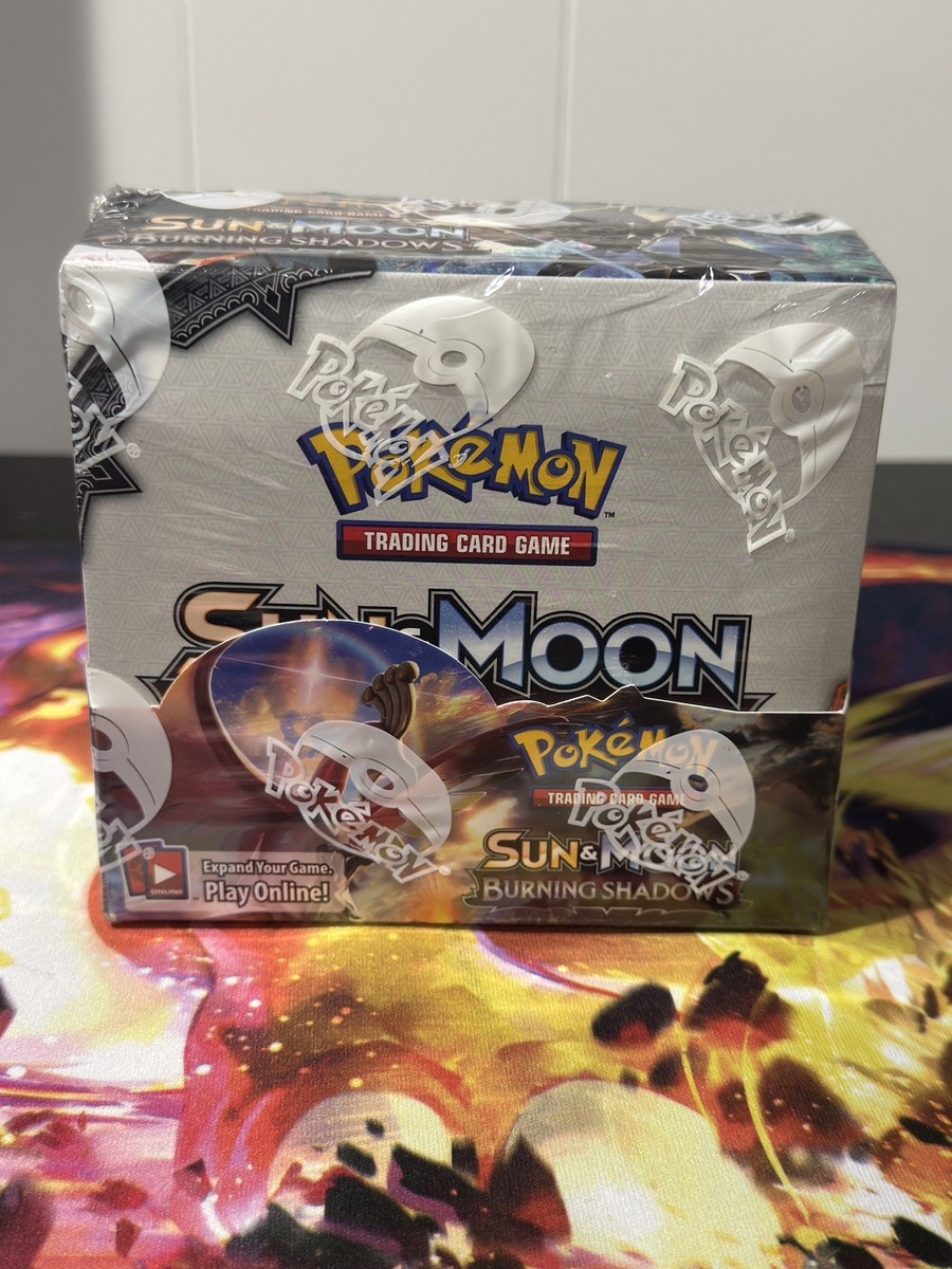 pokemon tcg sun & moon burning shadows sealed booster box Amazon.com: Pokemon TCG: Sun & Moon Burning Shadows Sealed Booster Box :  Toys & Games main image 1